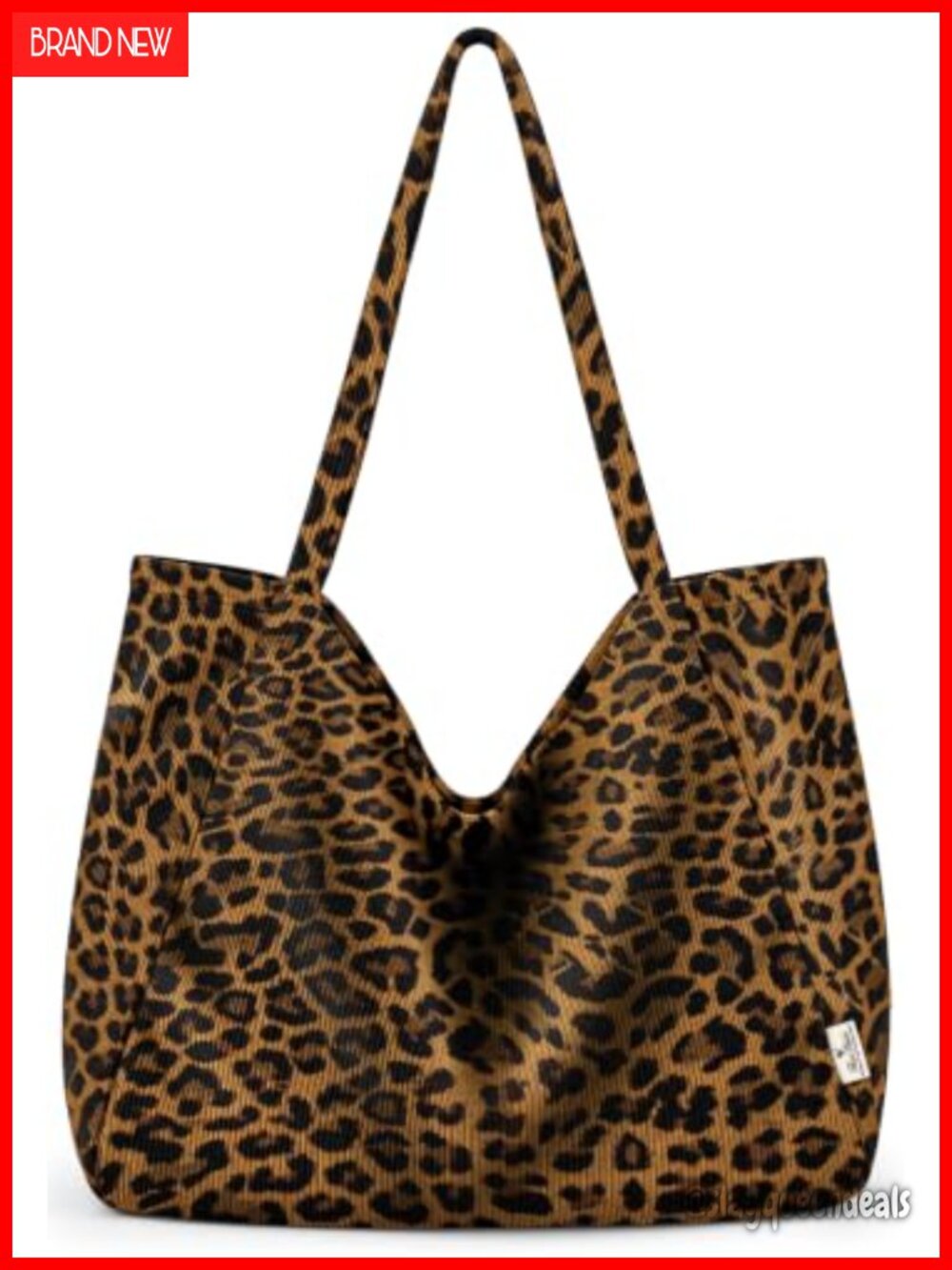 Corduroy Hobo Bag Large Slouchy Shoulder Bag Everyday Work Travel Tote